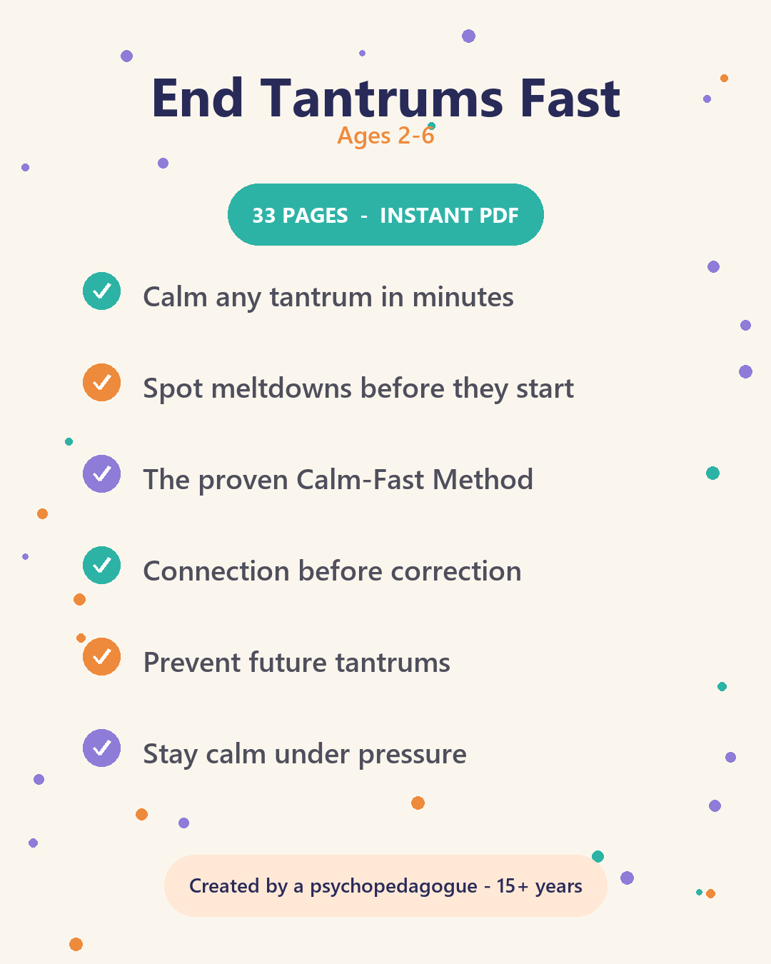 End Tantrums Fast - what's inside