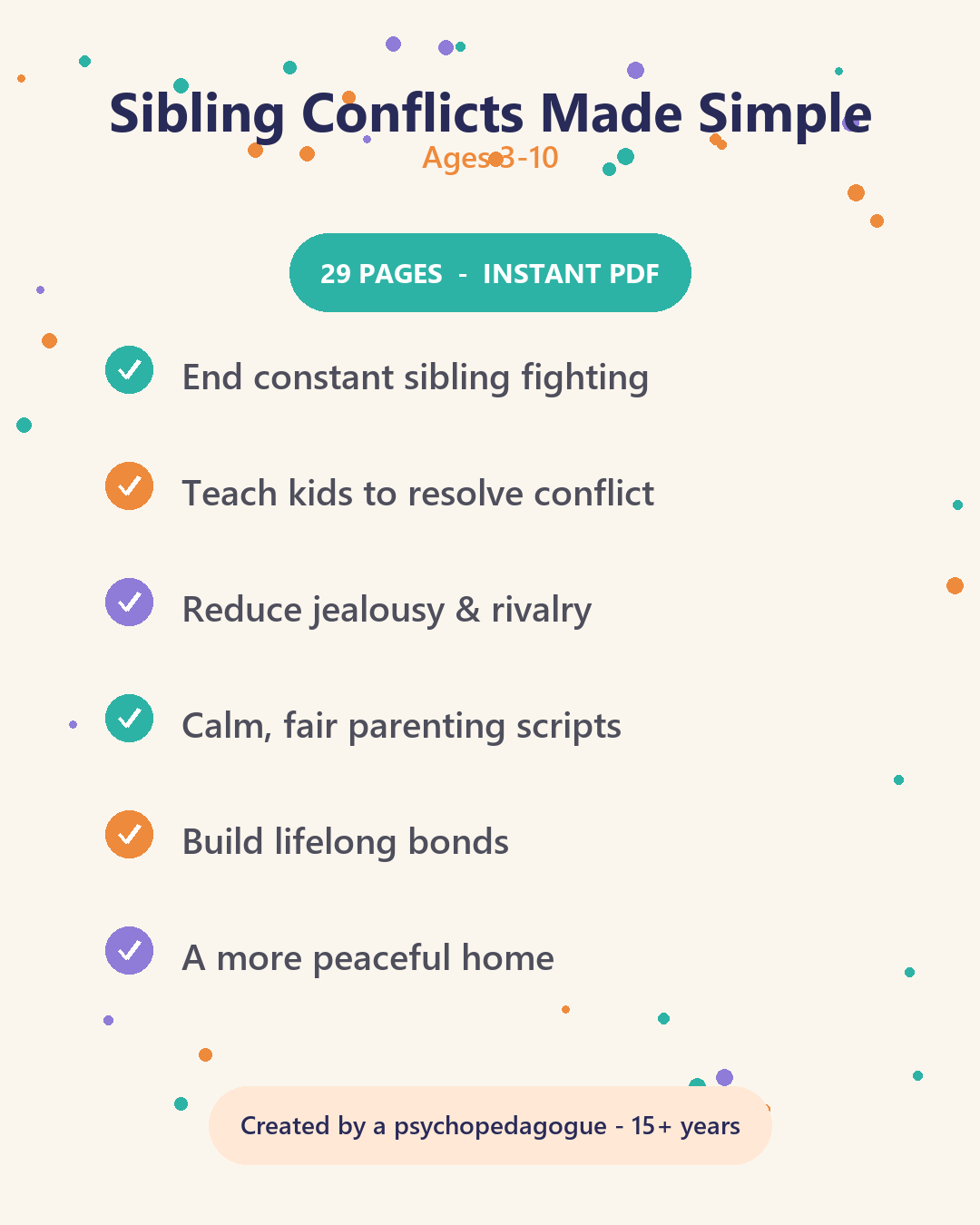 Sibling Conflicts Made Simple - what's inside