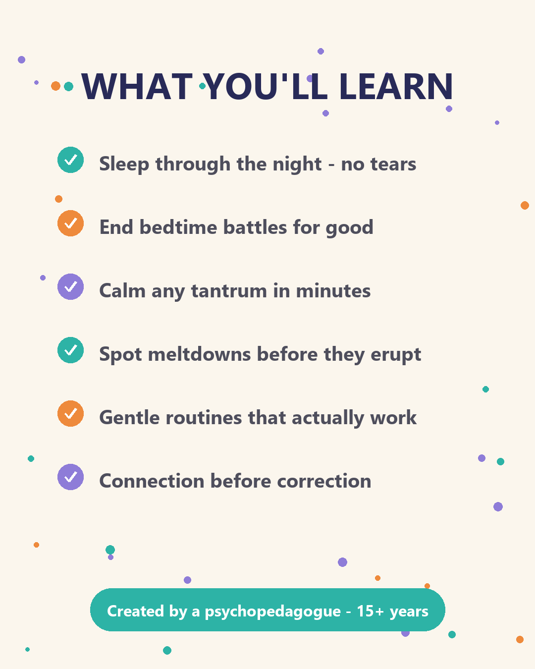 What you'll learn