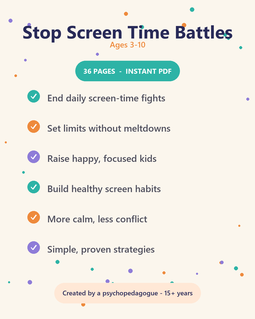 Stop Screen Time Battles - what's inside