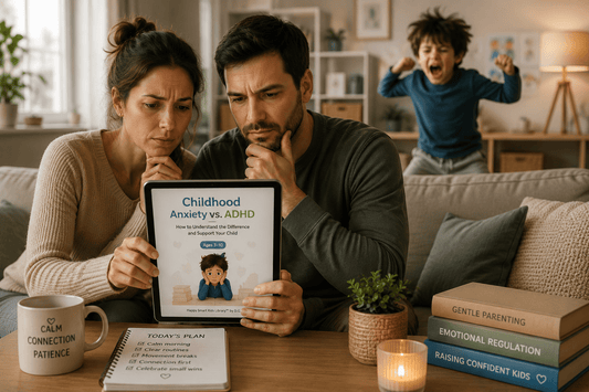 Childhood Anxiety vs. ADHD |Age: 3-10 - Happy Smart Kids LibraryChildhood Anxiety vs. ADHD |Age: 3-10Happy Smart Kids Library