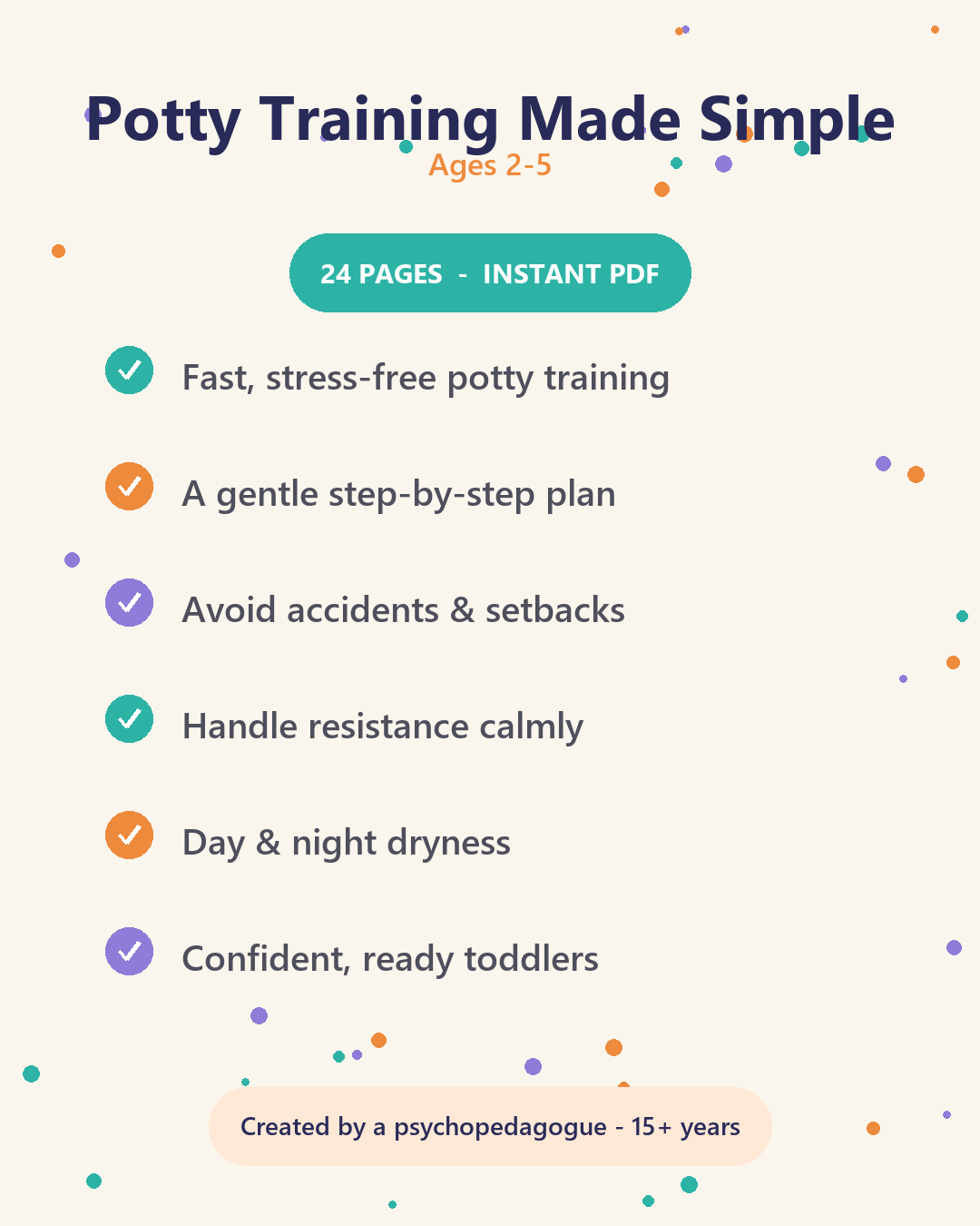 Potty Training Made Simple - what's inside