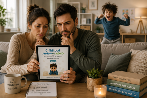 Childhood Anxiety vs. ADHD |Age: 3-10
