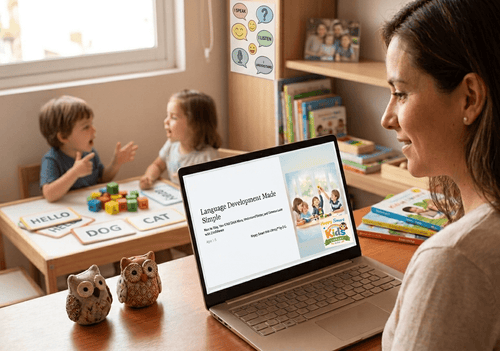 Language Development Made Simple Simple Strategies to Help Your Child Speak More, Understand Better, and Communicate with Confidence Ages 1–5
